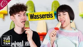 Wassereis selber machen | Eisrezepte ohne Eismaschine | Streetfood Rezepte