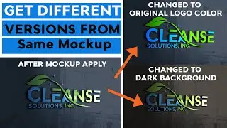 How to get original logo color after mockup apply | How to export mockup logo with original color