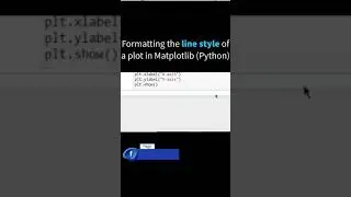Format the line style of a plot in Matplotlib Python 