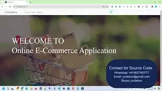 Ecommerce Project in Spring boot and ReactJs using JWT, RestAPI, Hibernate JPA with source code