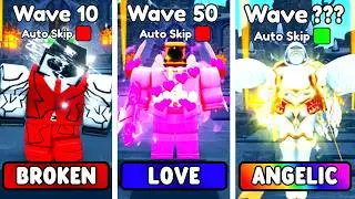 EVERY NEW UNIT VS ENDLESS MODE! (Toilet Tower Defense)