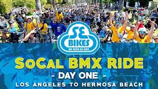 Fifty Miles of Radness on Day 1 of the So Cal BMX Ride!