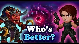 Hero Wars The Great Storm: Lara Croft vs Jhu – Who’s Better for the Boss Fight?