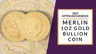 2023 1 oz 'Myths & Legends' Merlin Gold Bullion Coin