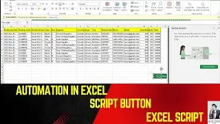Excel SCRIPT | EXCEL SCRIPT BUTTON | ADVANCED EXCEL