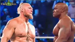 brock lesnar fight with bobby lashley| brock lesnar|crown jewel 2022