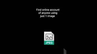 Find all online accounts of anyone using just 1 picture #hacks #tools #technology #website