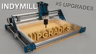Adding Limit Switches, Z Probe, Safety Switch And LEDs to IndyMill