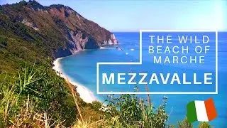 The wild beach of Marche: Mezzavalle - Monte Conero - Italy