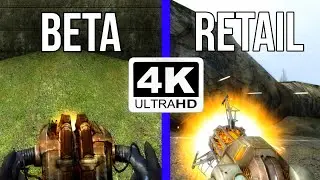 Half-Life 2 - Retail vs. 2001 Beta - Weapons Comparison