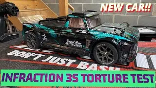 ARRMA INFRACTION 3S SKATE PARK TORTURE TEST. ITS TOUGH!!!!