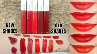 Maybelline SuperStay Matte Ink Liquid Lipstick || Lip Swatches Spiced Edition