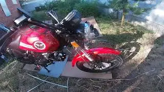 Распаковка и сборка мопеда  Colt