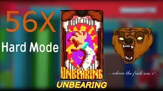 Unbearing: Grizzly in Death Wish [56x Full combo, Hard mode] | Hotline Miami 2 (level editor)
