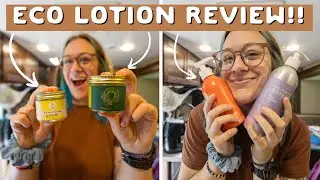 Testing several zero waste lotions...which one is the best ft Ethique, Plaine Products, and more!