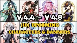Version 4.4 - Version 4.8 New Characters Details, Xianyun & Arlecchino Banner | Genshin Impact