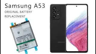 Samsung Galaxy A53 5G A536 Battery Replacement Tutorial / Wymiana baterii
