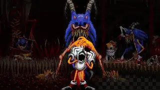 Sonic.exe One More Time Repixeled || All Tails Death Scenes + Secrets