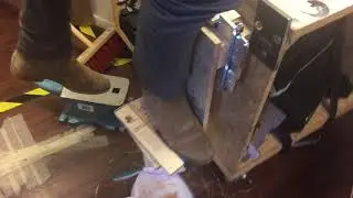 Fabricatable machines - Roller axis - High load test ride