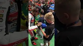 The #MiniGP Austrian riders meet Bagnaia, Marquez, Bezzecchi & more #MotoGP idols in Styria 🤩🇦🇹