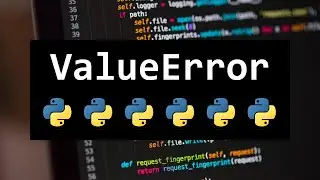 HOW TO DO HOW TO SOLVE VALUEERROR FOR BEGINNERS IN PYTHON 💻