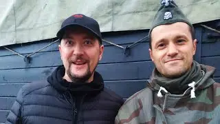 Съёмки Диверсанта в Калининграде, ярмарка на острове Канта.
