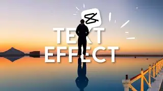 Text BEHIND Viral Effect Tutorial | CapCut