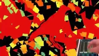 [Processing audio viz] manual controls test with touchOSC