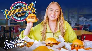 Trying 22 Of The Most Popular Menu Items At Fuddruckers | Delish