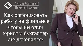 Как организовать работу на фрилансе, чтобы ни один юрист и бухгалтер «не докопался». Юрист для Вас.
