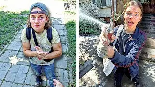 Мать НАПАЛА на СЫНА. Мать-Зечка из ТЮРЬМЫ хочет украсть СЫНА. НАБРОСИЛАСЬ на меня с БАЛОНОМ как у А4