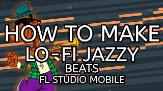 How to make Lofi beats on FL Studio Mobile (free flm project)