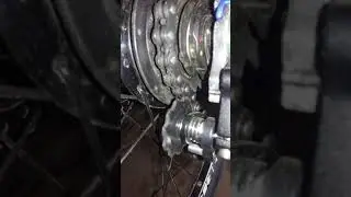 Натяжитель (успокоитель) цепи на MTB раму ВИДЕО 21