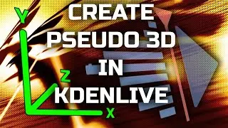 Kdenlive Tutorial: Knife Throwing In 3D Space #tutorial #visualeffects #kdenlive #photolearningism