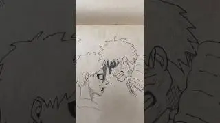 #art #only1art #манга #anime #naruto #gaara #наруто #аниме #гаара #shortsart #manga #music #арт