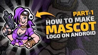 How To Make Gaming Mascot Logo On Android Part 1 || Make Your Own  Pubg Gaming Logo On Android.
