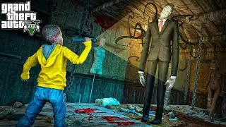 ДЕТИ НАШЛИ ЛОГОВО СЛЕНДЕРА В ГТА 5 МОДЫ! СЛЕНДЕРМЕН НАПАЛ НА МЕНЯ ОБЗОР МОДА GTA 5! ГТА МОД MODS
