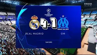 Real Madrid vs Marseille UCL FINAL All Goals