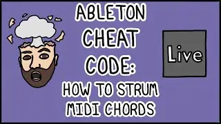 Ableton strum MIDI effect - 2 Minute Tutorial 🔥
