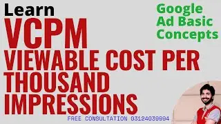 Viewable Impressions | Viewable CPM VCPM | What is CPM Viewable Impressions 