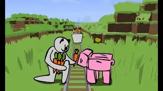 Приключения Баси в Майнкрафте - Морковка (Basya's adventures in minecraft - carrot) по-русски