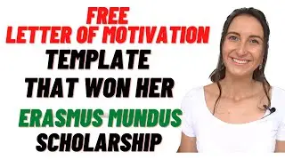 Free Erasmus Mundus Scholarship SOP Template.