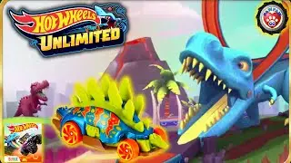 Hot Wheels Unlimited - New Update  Dino Theme Tracks!