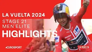 LA VUELTA CHAMPION IS CROWNED! 👑 | La Vuelta a España Stage 21 Highlights | Eurosport Cycling