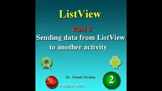 part 2 Send data from listview to another activity