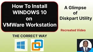 How To Install WINDOWS 10 on VMWare Workstation | THE CORRECT WAY