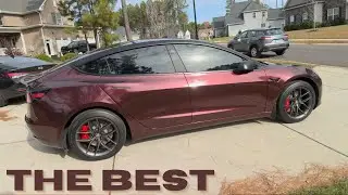 Perfect Passion Red Tesla - How to Cut Vinyl