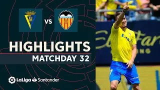 Highlights Cádiz CF vs Valencia CF (2-1)