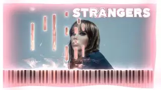 Kenya Grace - Strangers (Piano Tutorial + Sheet Music)