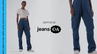 Jeans Customizado C&A